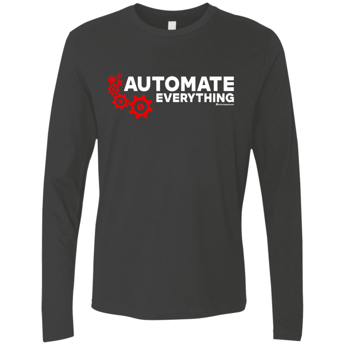 T-Shirts Heavy Metal / Small Automate Everything Men's Premium Long Sleeve