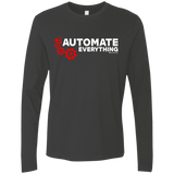 T-Shirts Heavy Metal / Small Automate Everything Men's Premium Long Sleeve
