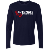 T-Shirts Midnight Navy / Small Automate Everything Men's Premium Long Sleeve