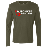 T-Shirts Military Green / Small Automate Everything Men's Premium Long Sleeve