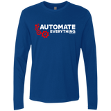 T-Shirts Royal / Small Automate Everything Men's Premium Long Sleeve