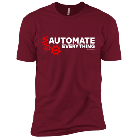 T-Shirts Cardinal / X-Small Automate Everything Men's Premium T-Shirt