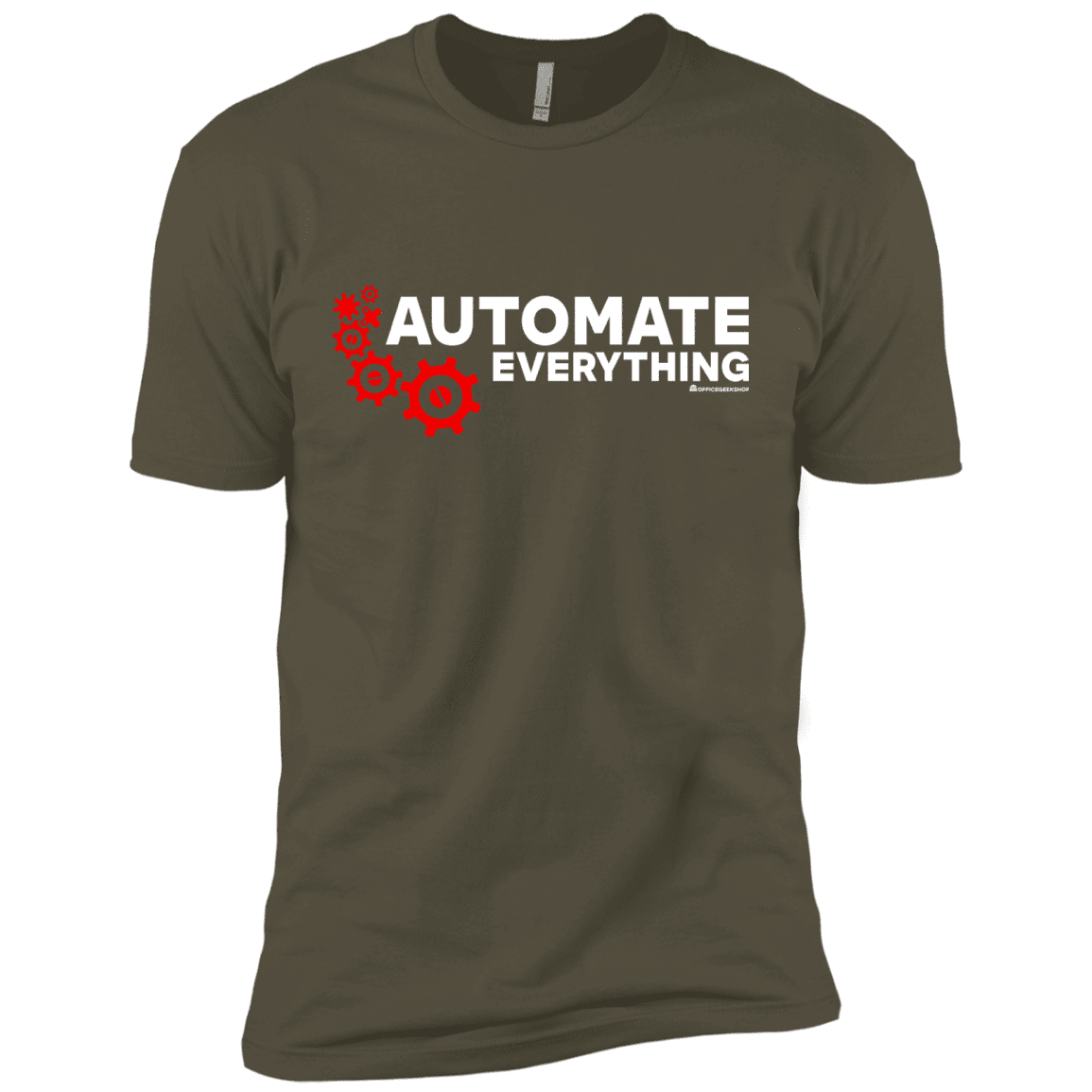 T-Shirts Military Green / X-Small Automate Everything Men's Premium T-Shirt