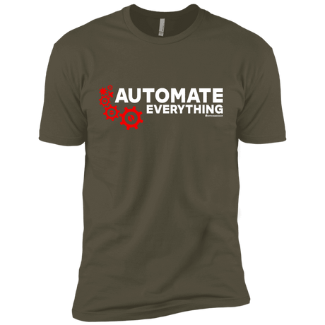 T-Shirts Military Green / X-Small Automate Everything Men's Premium T-Shirt