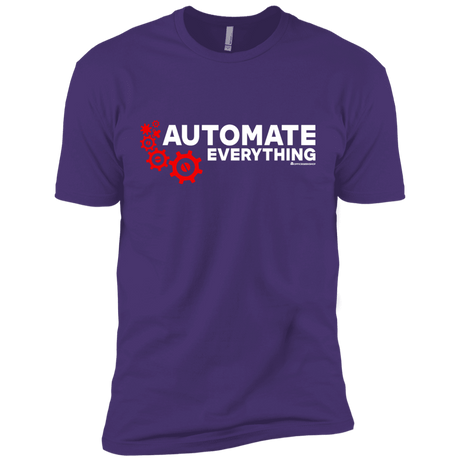 T-Shirts Purple Rush/ / X-Small Automate Everything Men's Premium T-Shirt