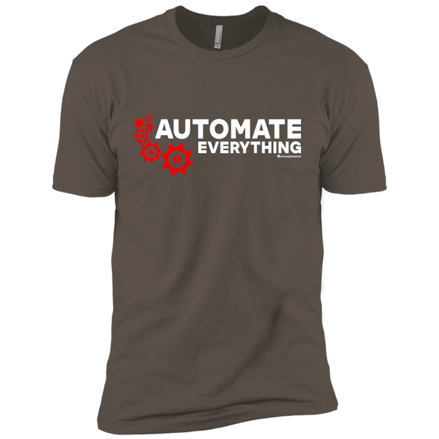 T-Shirts Warm Grey / X-Small Automate Everything Men's Premium T-Shirt