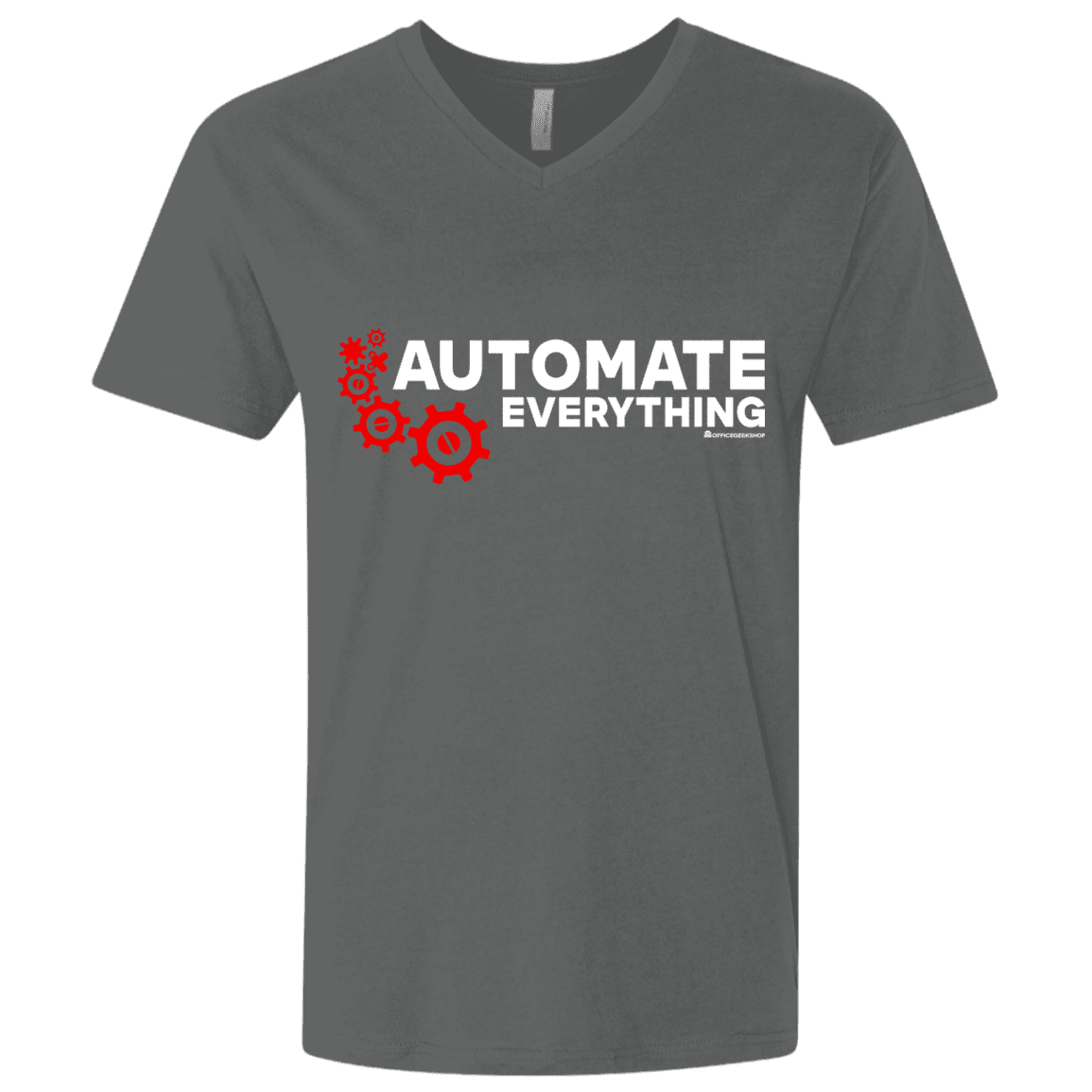 T-Shirts Heavy Metal / X-Small Automate Everything Men's Premium V-Neck