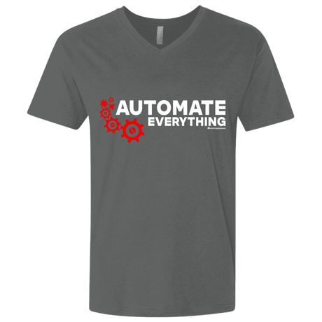 T-Shirts Heavy Metal / X-Small Automate Everything Men's Premium V-Neck