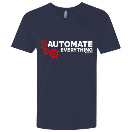 T-Shirts Midnight Navy / X-Small Automate Everything Men's Premium V-Neck