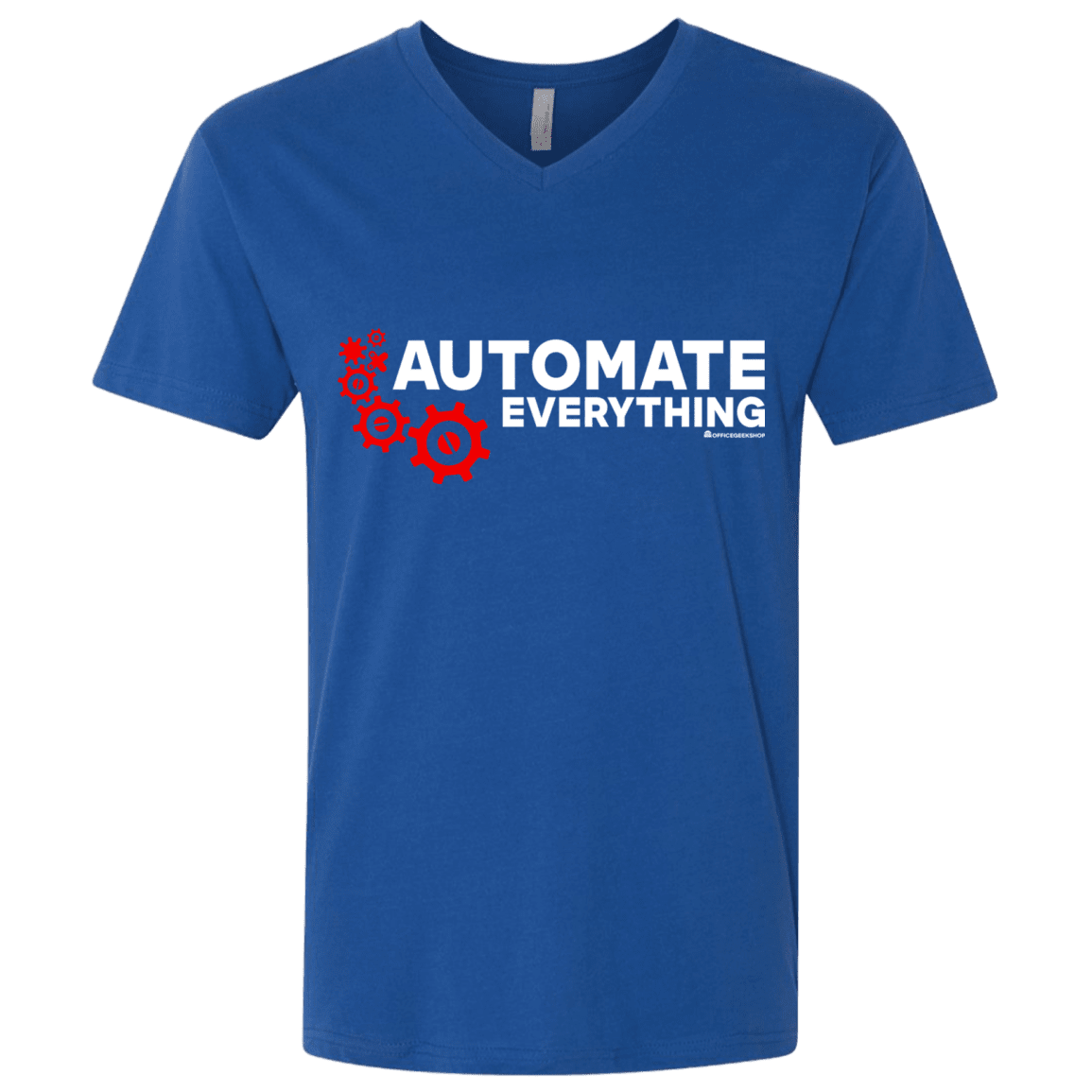 T-Shirts Royal / X-Small Automate Everything Men's Premium V-Neck