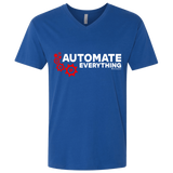 T-Shirts Royal / X-Small Automate Everything Men's Premium V-Neck