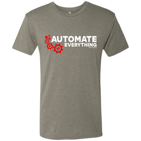 T-Shirts Venetian Grey / Small Automate Everything Men's Triblend T-Shirt