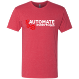 T-Shirts Vintage Red / Small Automate Everything Men's Triblend T-Shirt