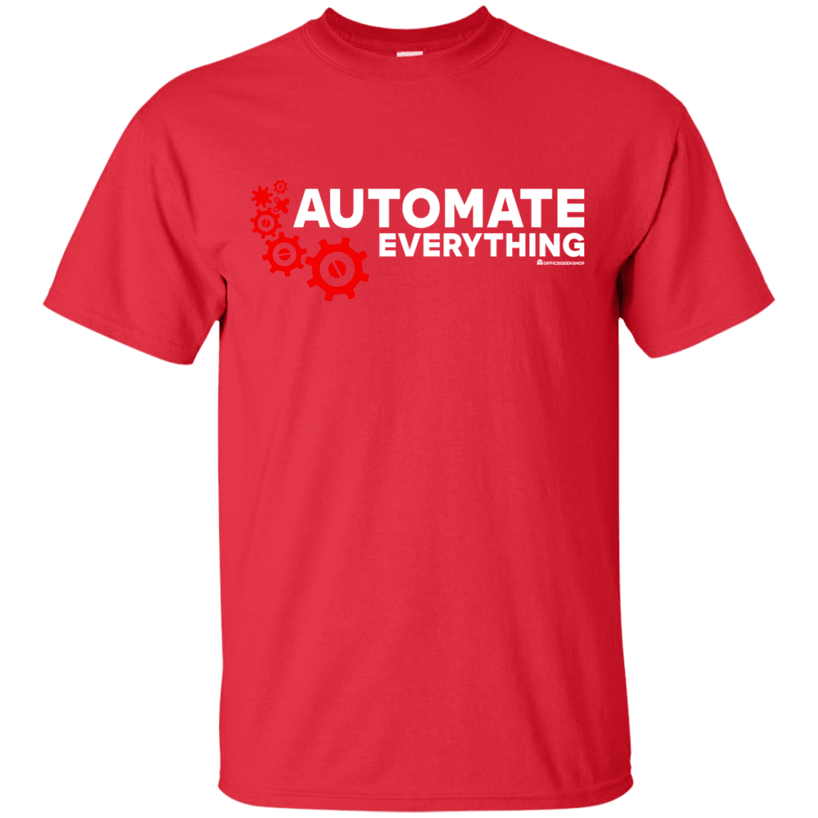 T-Shirts Red / Small Automate Everything T-Shirt