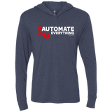 T-Shirts Vintage Navy / X-Small Automate Everything Triblend Long Sleeve Hoodie Tee