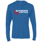 T-Shirts Vintage Royal / X-Small Automate Everything Triblend Long Sleeve Hoodie Tee