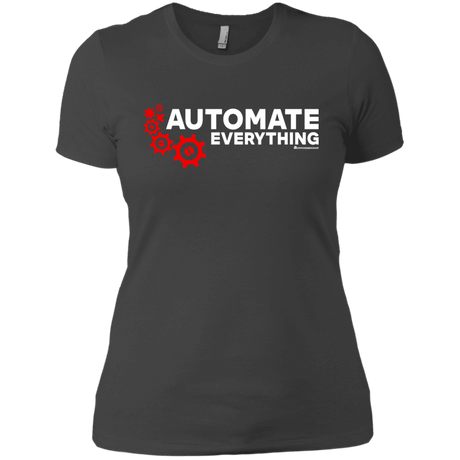 T-Shirts Heavy Metal / X-Small Automate Everything Women's Premium T-Shirt