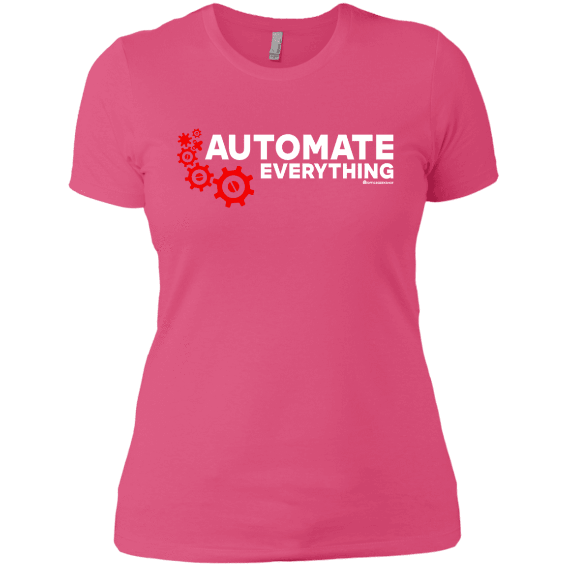 T-Shirts Hot Pink / X-Small Automate Everything Women's Premium T-Shirt