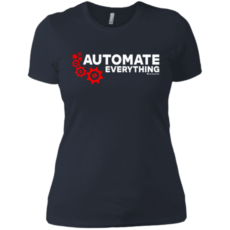 T-Shirts Indigo / X-Small Automate Everything Women's Premium T-Shirt