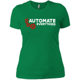 T-Shirts Kelly Green / X-Small Automate Everything Women's Premium T-Shirt
