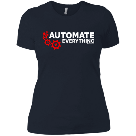 T-Shirts Midnight Navy / X-Small Automate Everything Women's Premium T-Shirt