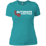 T-Shirts Tahiti Blue / X-Small Automate Everything Women's Premium T-Shirt