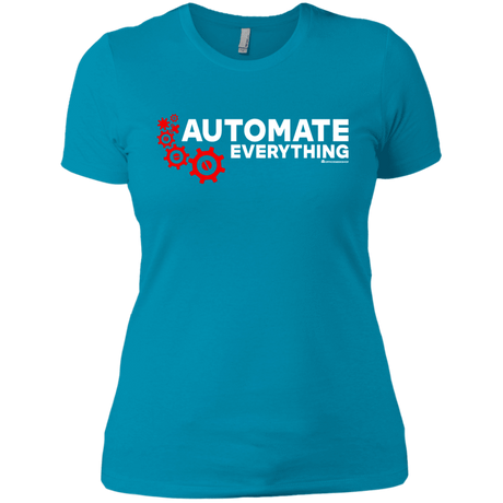 T-Shirts Turquoise / X-Small Automate Everything Women's Premium T-Shirt