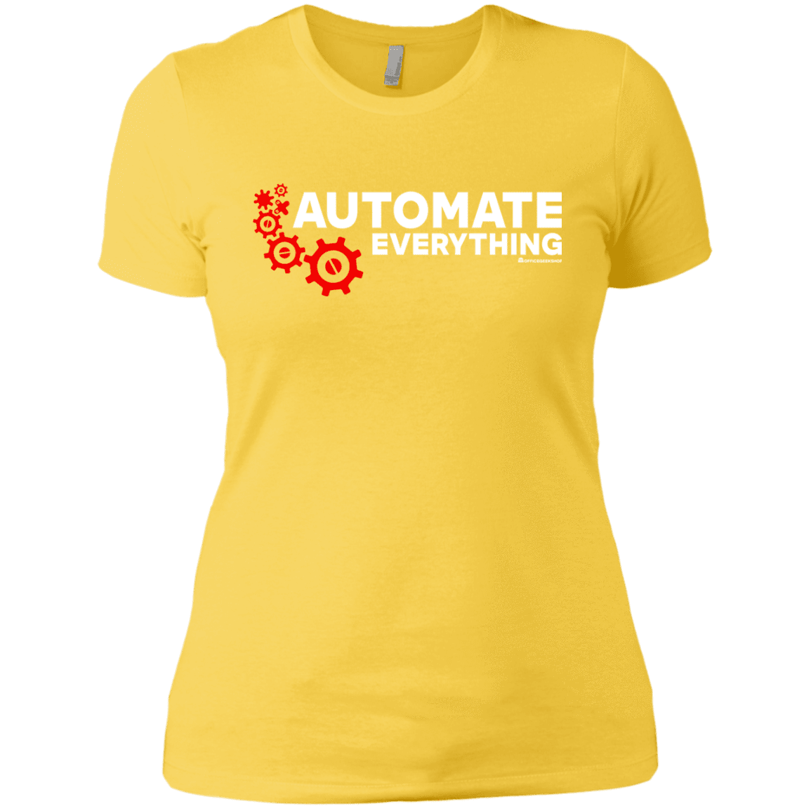 T-Shirts Vibrant Yellow / X-Small Automate Everything Women's Premium T-Shirt