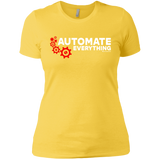 T-Shirts Vibrant Yellow / X-Small Automate Everything Women's Premium T-Shirt