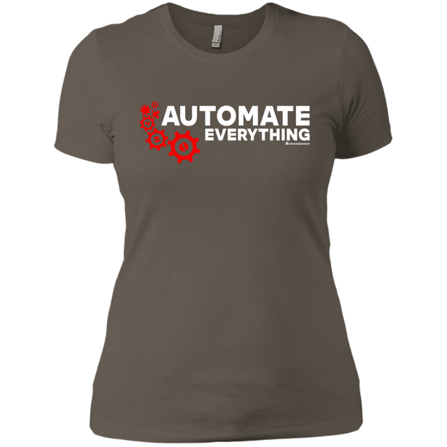 T-Shirts Warm Grey / X-Small Automate Everything Women's Premium T-Shirt