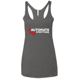 T-Shirts Premium Heather / X-Small Automate Everything Women's Triblend Racerback Tank