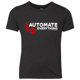 T-Shirts Vintage Black / YXS Automate Everything Youth Triblend T-Shirt