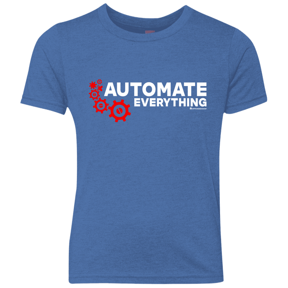 T-Shirts Vintage Royal / YXS Automate Everything Youth Triblend T-Shirt