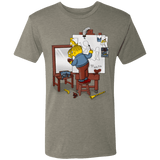 T-Shirts Venetian Grey / S Autoretrato de Ralpha Men's Triblend T-Shirt