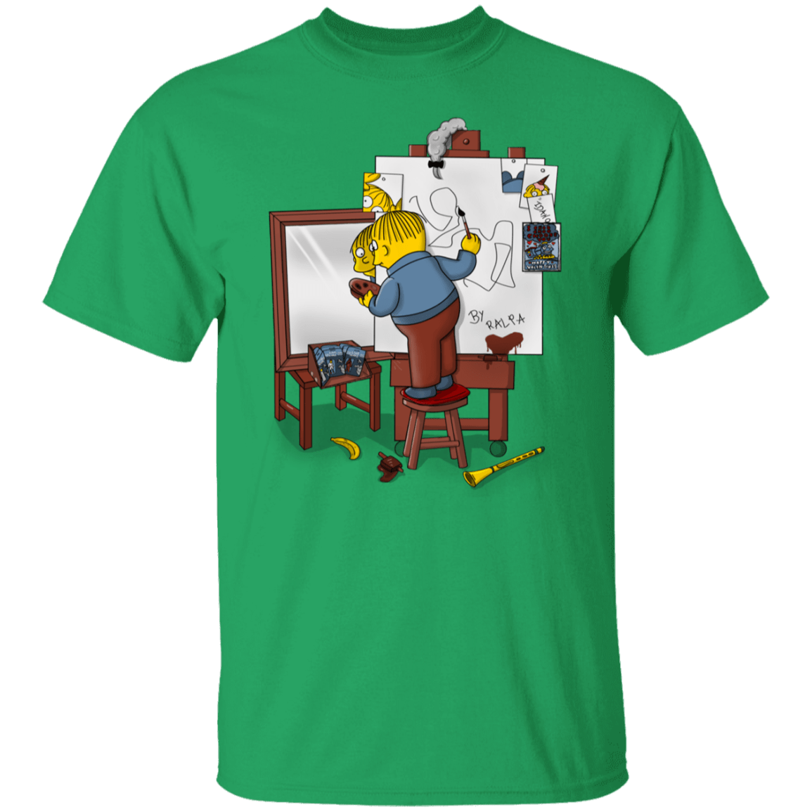 T-Shirts Irish Green / S Autoretrato de Ralpha T-Shirt