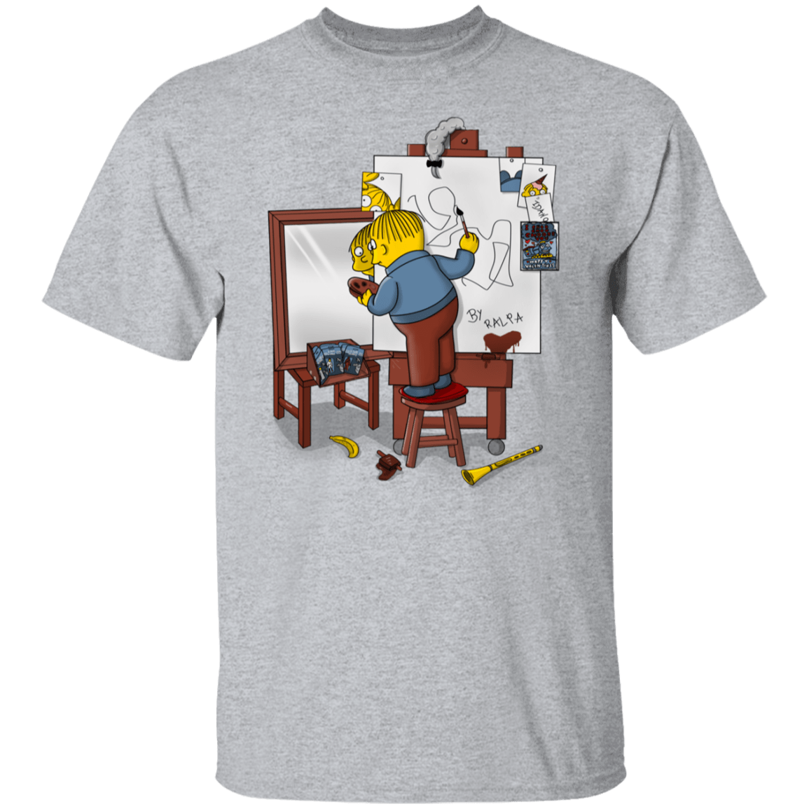 T-Shirts Sport Grey / S Autoretrato de Ralpha T-Shirt