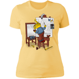 T-Shirts Banana Cream/ / S Autoretrato de Ralpha Women's Premium T-Shirt
