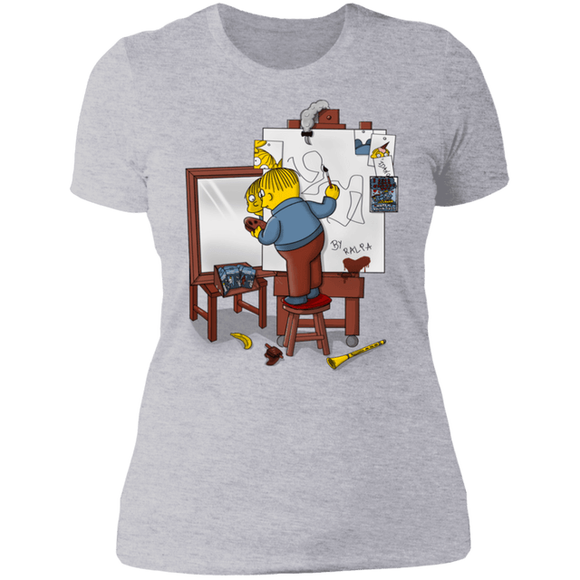 T-Shirts Heather Grey / S Autoretrato de Ralpha Women's Premium T-Shirt