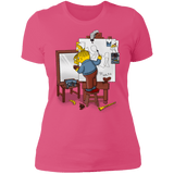 T-Shirts Hot Pink / S Autoretrato de Ralpha Women's Premium T-Shirt