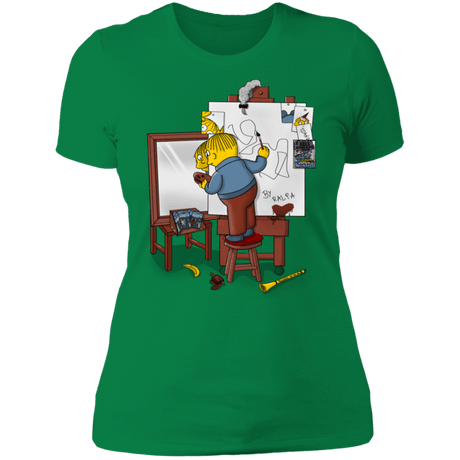 T-Shirts Kelly Green / S Autoretrato de Ralpha Women's Premium T-Shirt