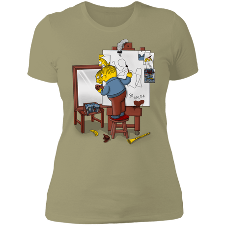 T-Shirts Light Olive / S Autoretrato de Ralpha Women's Premium T-Shirt