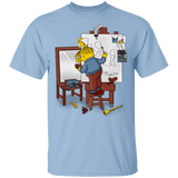 T-Shirts Light Blue / YXS Autoretrato de Ralpha Youth T-Shirt