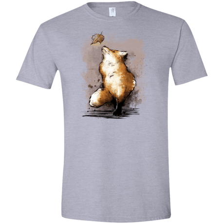 T-Shirts Sport Grey / X-Small Autumn Fox Men's Semi-Fitted Softstyle