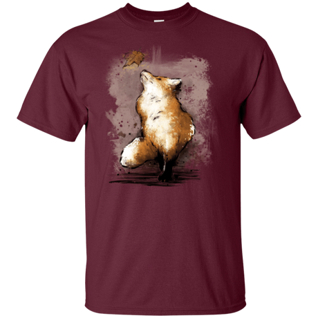T-Shirts Maroon / S Autumn Fox T-Shirt