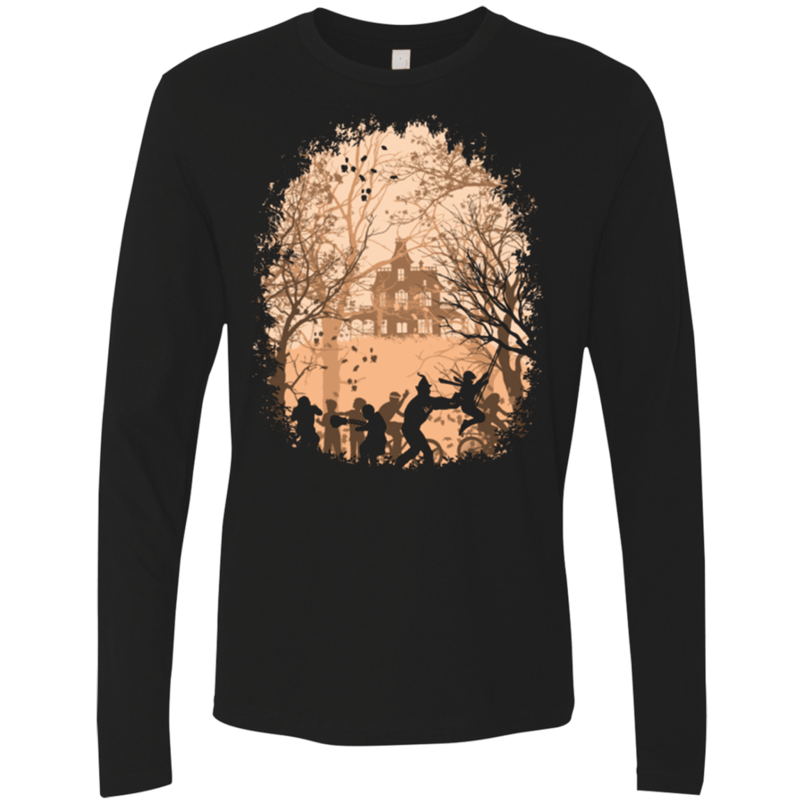 T-Shirts Black / Small Autumn in Astoria Men's Premium Long Sleeve