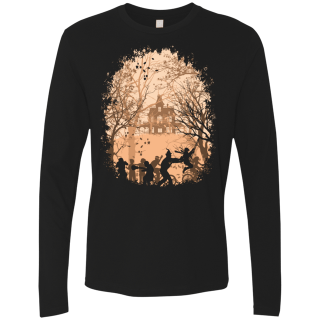 T-Shirts Black / Small Autumn in Astoria Men's Premium Long Sleeve