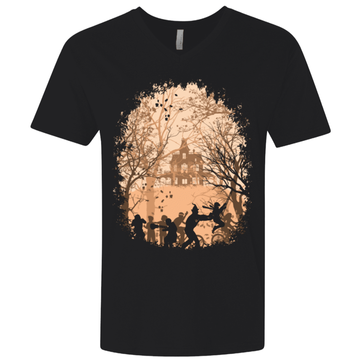 T-Shirts Black / X-Small Autumn in Astoria Men's Premium V-Neck