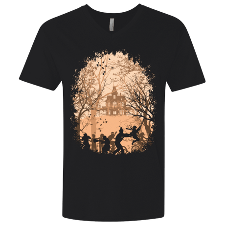 T-Shirts Black / X-Small Autumn in Astoria Men's Premium V-Neck