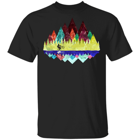 T-Shirts Black / S Autumn Mountain Bike Ride T-Shirt