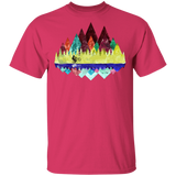 T-Shirts Heliconia / S Autumn Mountain Bike Ride T-Shirt